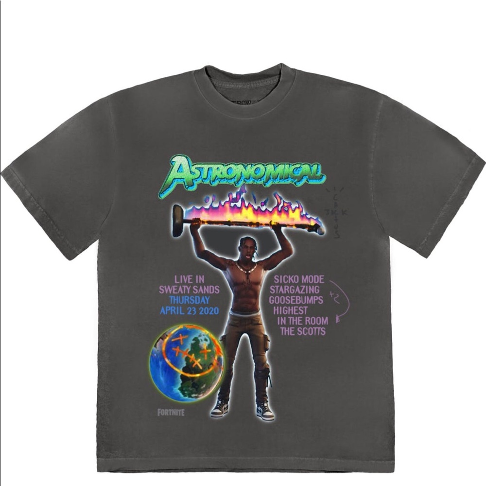 Travis Scott x Fortnite Astronomical T-Shirt